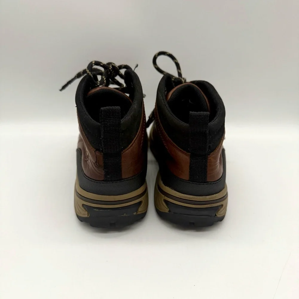 Timberland Back Road Hiker Leather boots Brown Black Boys Size 2